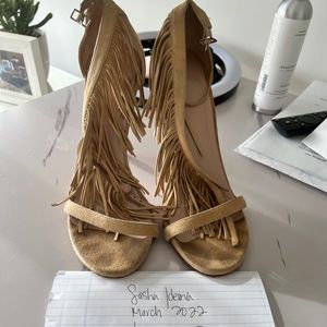 Stuart Weitzman Fringe heels